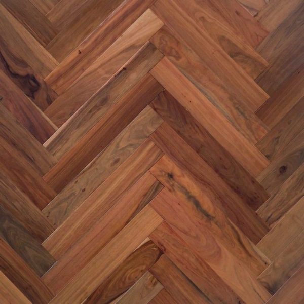 Grey Ironbark | Satin | Solid Herringbone