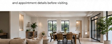 Residential interior with modern flooring